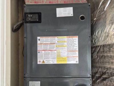 Indoor HVAC Air Handler Installation